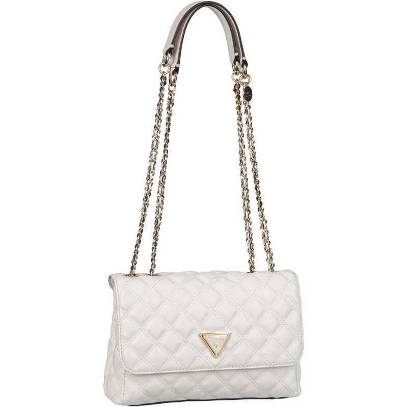 GUESS Kabelka na rameno Giully II šedobiela 66718272