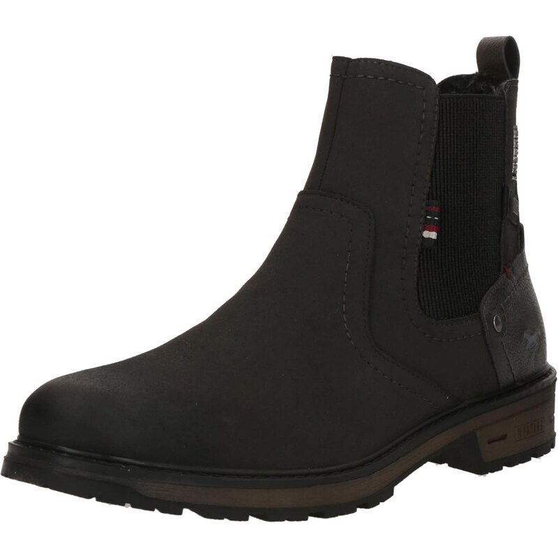 MUSTANG Nízke čižmy antracitová 66718366