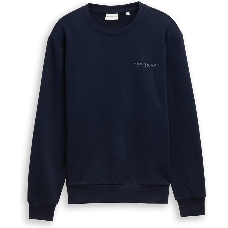 TOM TAILOR Mikina tmavomodrá / sivá 66718373