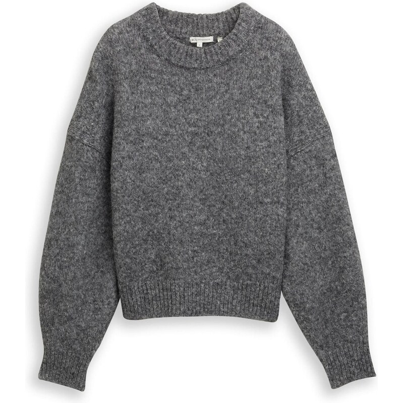 TOM TAILOR DENIM Sveter tmavosivá 66718378