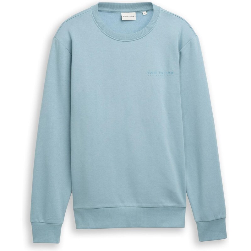 TOM TAILOR Mikina nebesky modrá 66718388