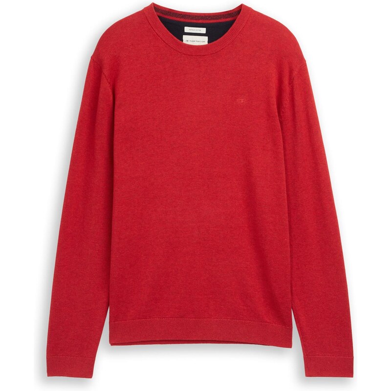 TOM TAILOR Sveter tmavočervená 66718398