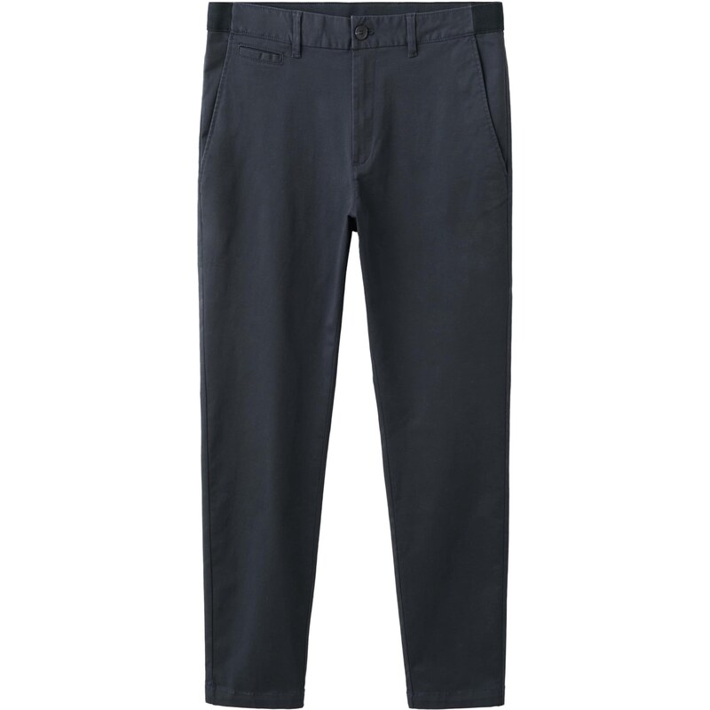 MANGO MAN Nohavice Prato námornícka modrá 66718445