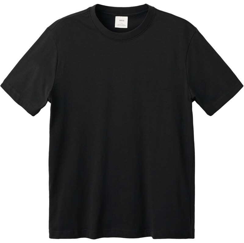 MANGO MAN Tričko CHERLO čierna 66718441