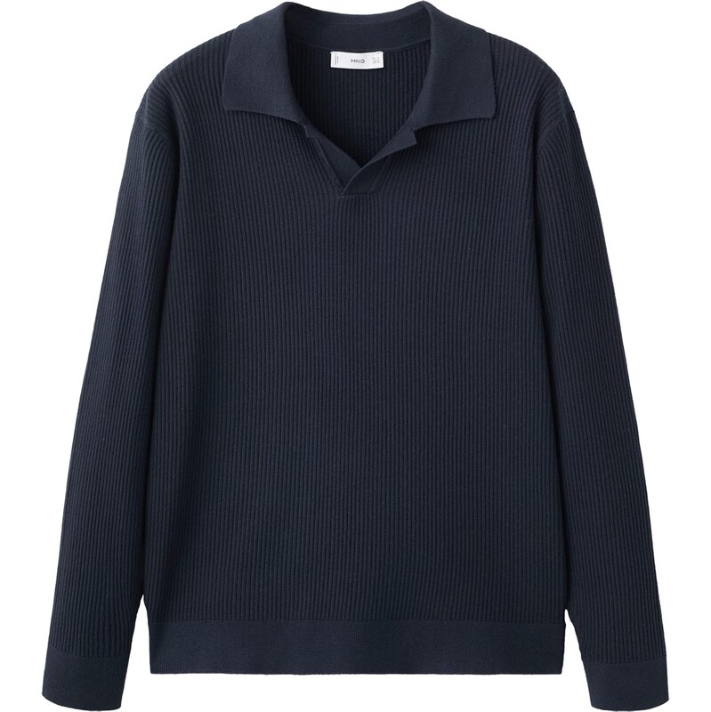 MANGO MAN Sveter Antiguas námornícka modrá 66718443