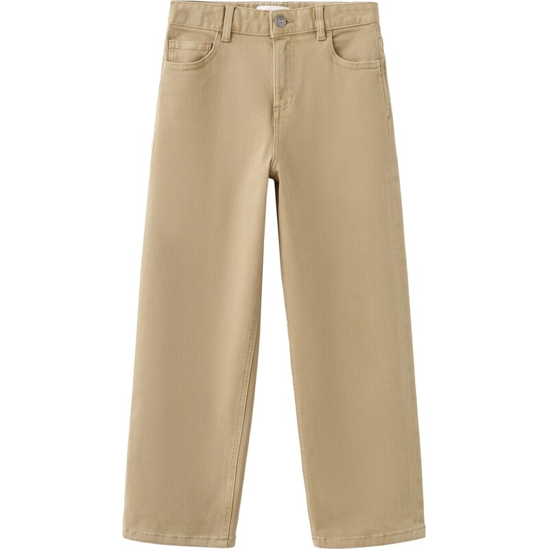 MANGO KIDS Nohavice CHILE béžová 66718540