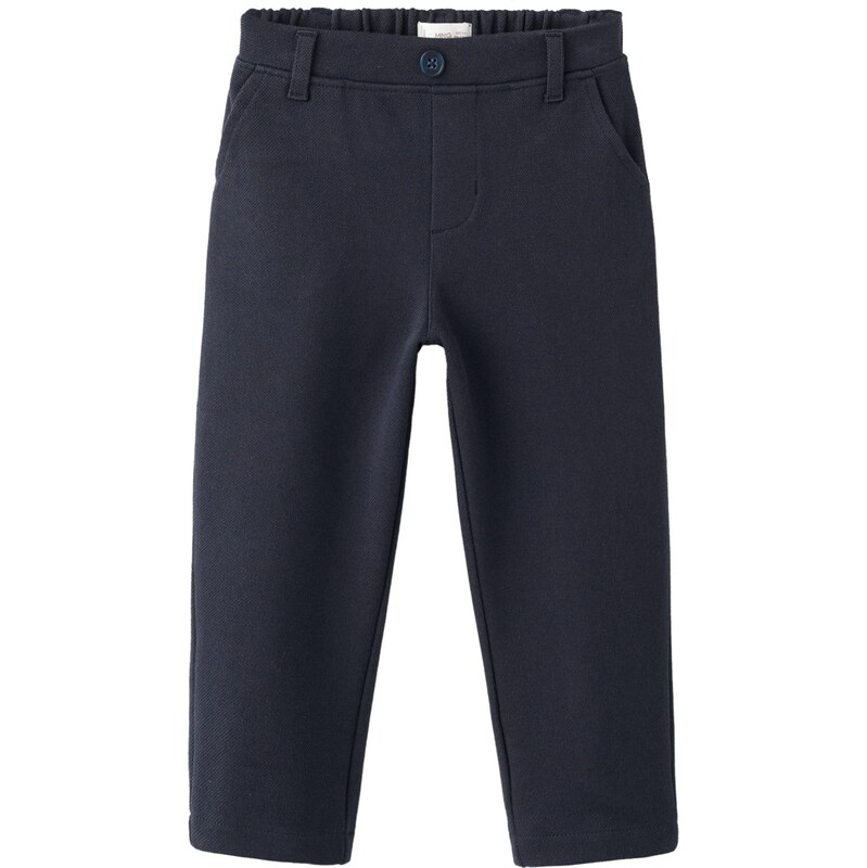 MANGO KIDS Nohavice SARRIAB námornícka modrá 66718544