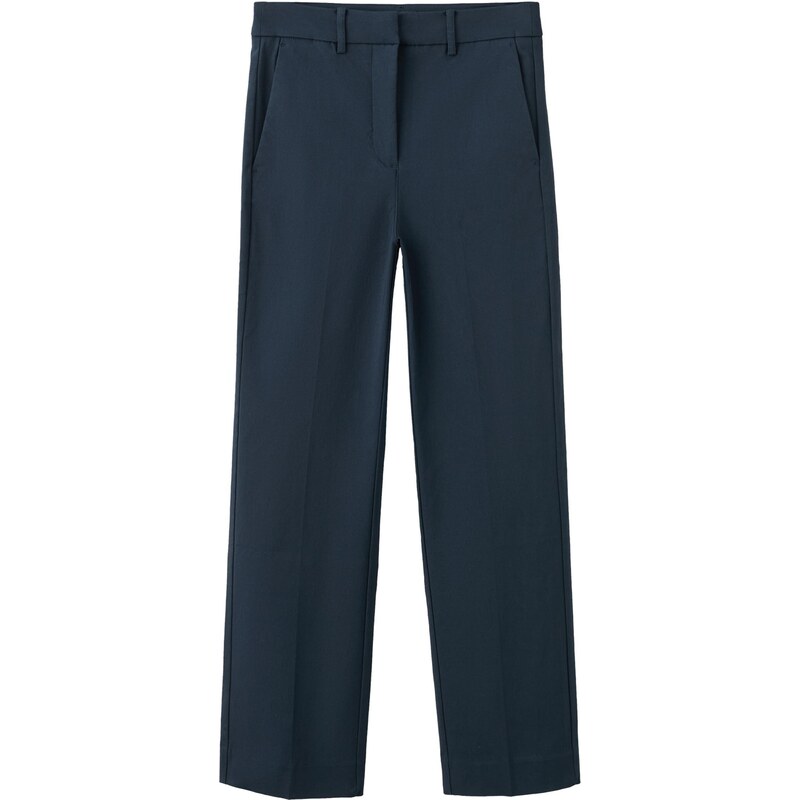 MANGO Nohavice s pukmi NEWCOLA námornícka modrá 66718565