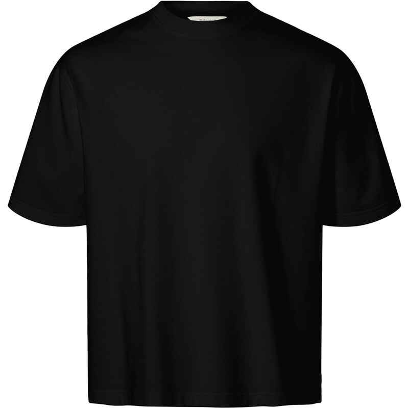 SELECTED Tričko SLHAspen čierna 66718586