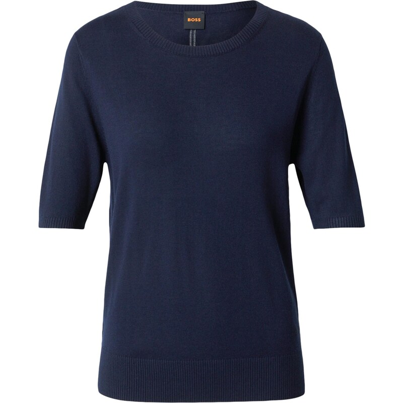 BOSS Sveter C_Fiaffu námornícka modrá 66718592