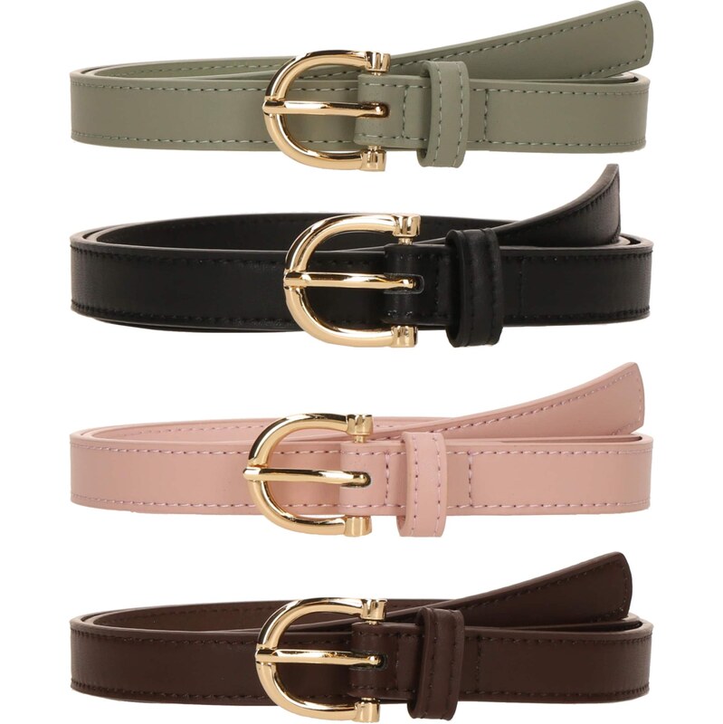 studioselect Opasky tmavohnedá / zelená / ružová / čierna 66718640