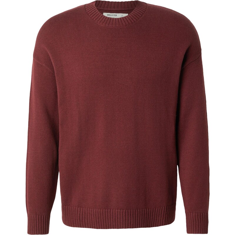 HOLLISTER Sveter burgundská 66718652