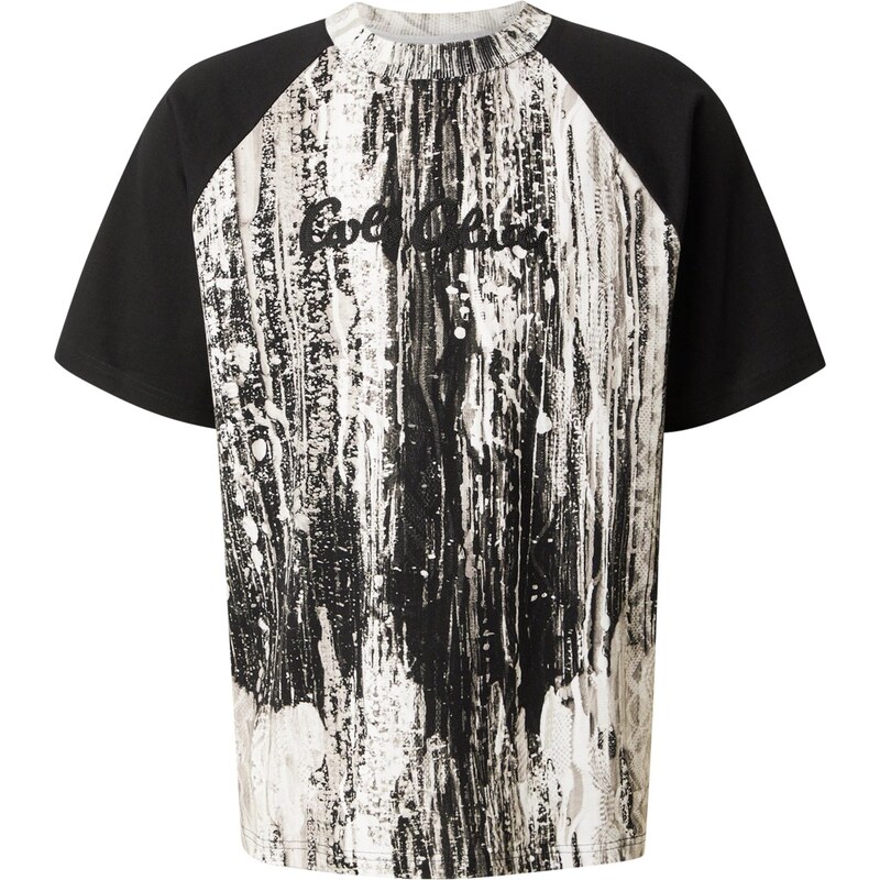 Carlo Colucci Tričko sivobéžová / čierna / šedobiela 66718678