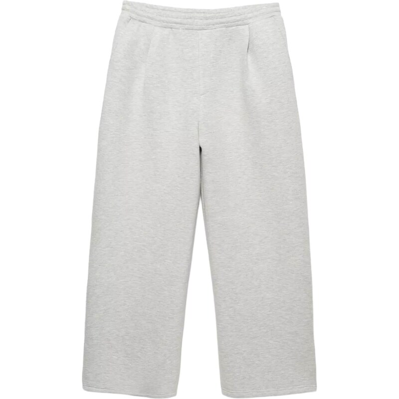 Pull&Bear Plisované nohavice sivá 66718612