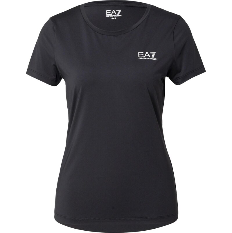 EA7 Emporio Armani Funkčné tričko čierna / biela 66718743
