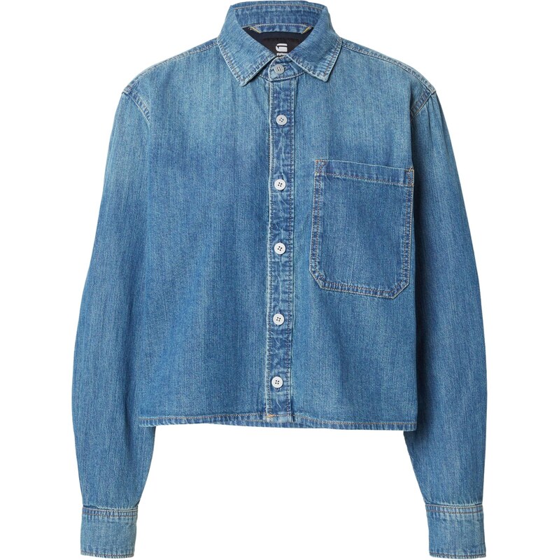 G-STAR Blúzka modrá denim 66718778