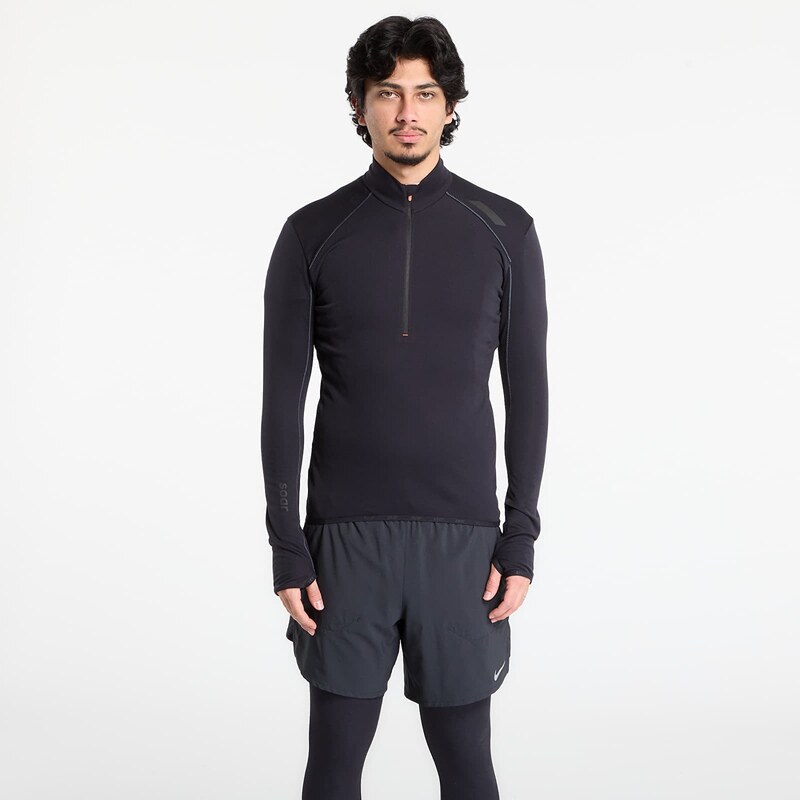 SOAR Running Tričko SOAR Wooltech Top Black L 66724726