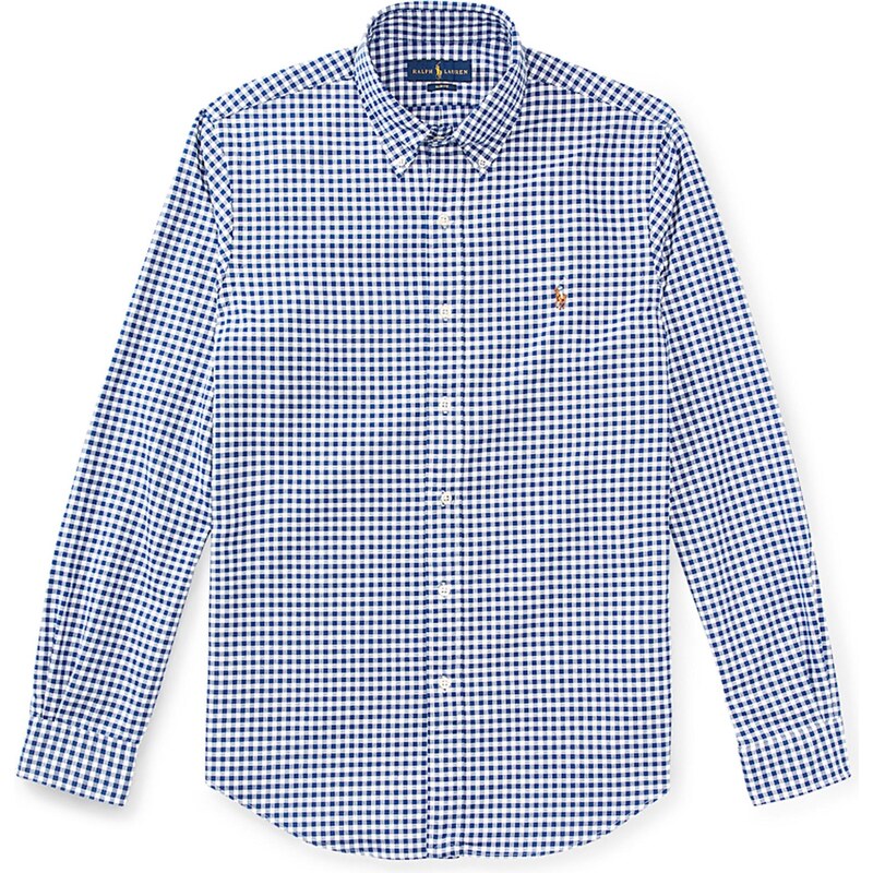 Polo Ralph Lauren Košeľa modrá / koňaková / biela 31794107