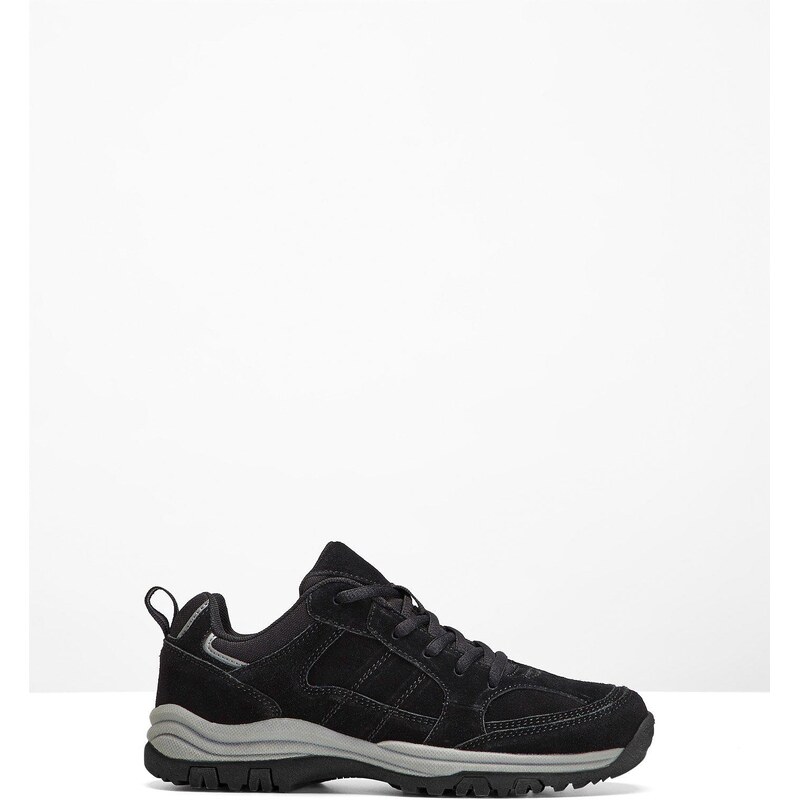 bonprix Turistická obuv z kože, farba čierna 44731652