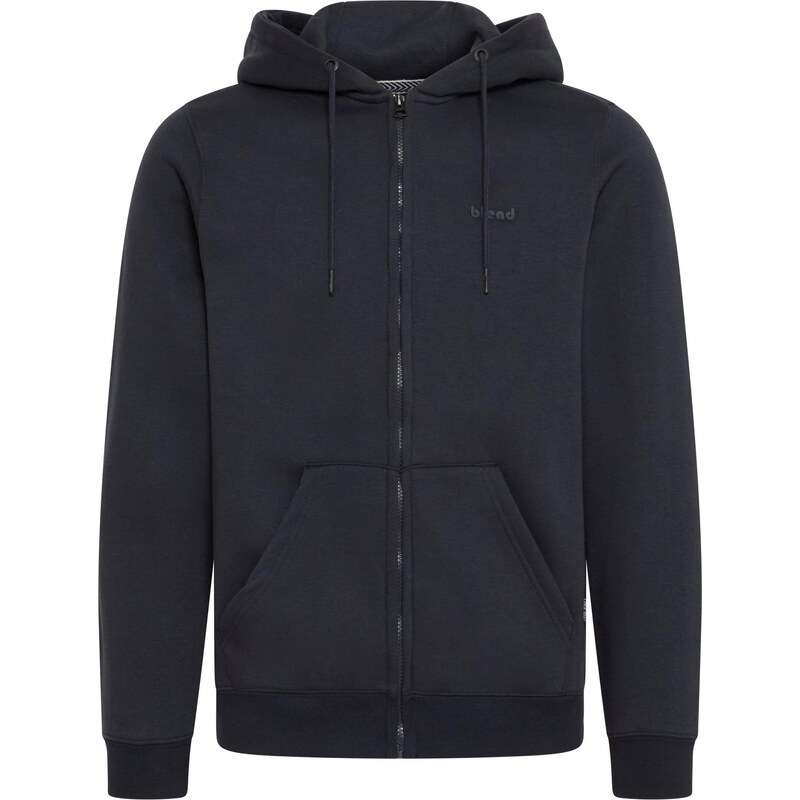 BLEND Tepláková bunda BHDownton námornícka modrá 61950613