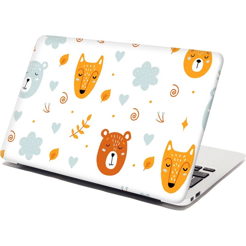 Sablio Samolepka na notebook Medveď a líška 65100855