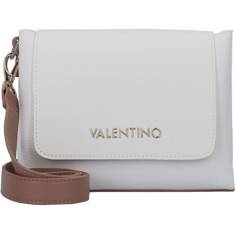 VALENTINO Taška cez rameno Alexia hnedá / zlatá / biela 66731206