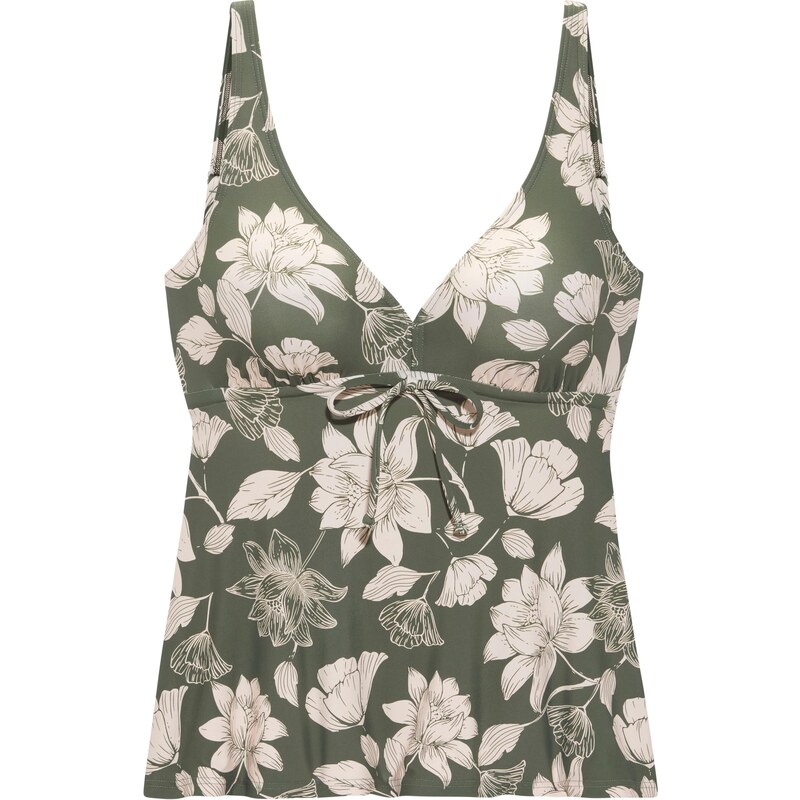 s.Oliver Tankinový top LM béžová / zelená 66731440