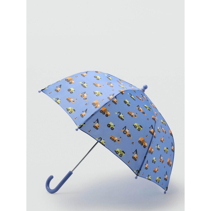 MANGO KIDS Dáždnik ESCAVA modrá / jablková / tmavooranžová / čierna 66731489