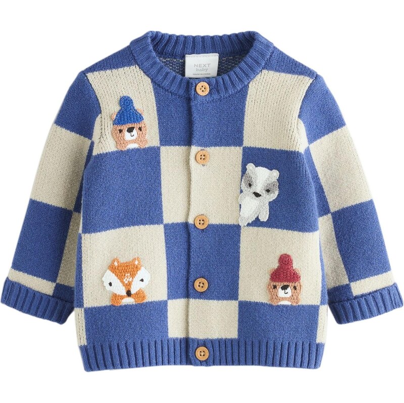 Next Kardigán béžová / modrá / svetlosivá / oranžová 66731559