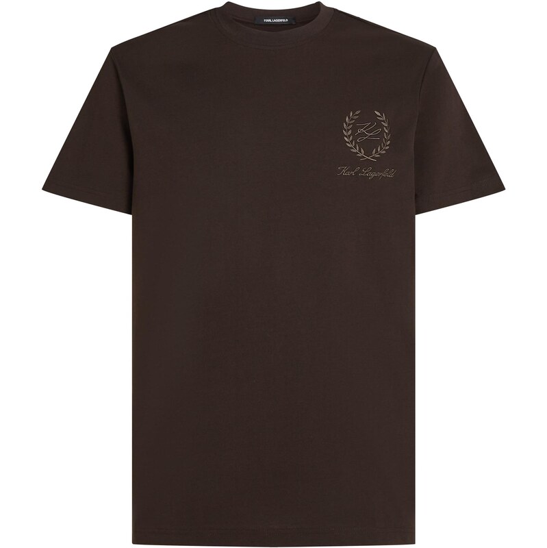 Karl Lagerfeld Tričko tmavohnedá 66731638