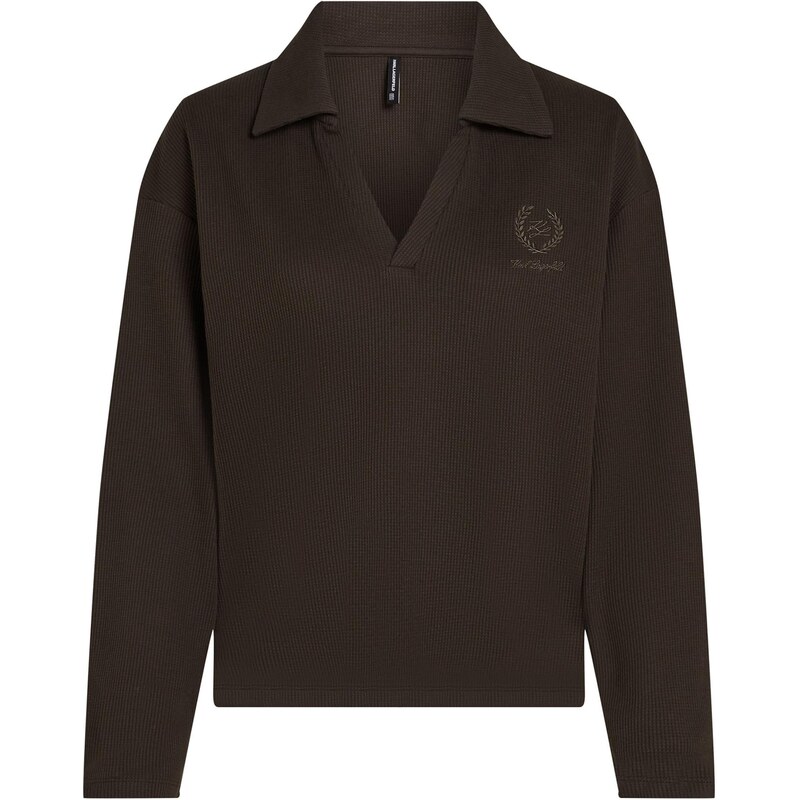 Karl Lagerfeld Tričko tmavohnedá 66731647