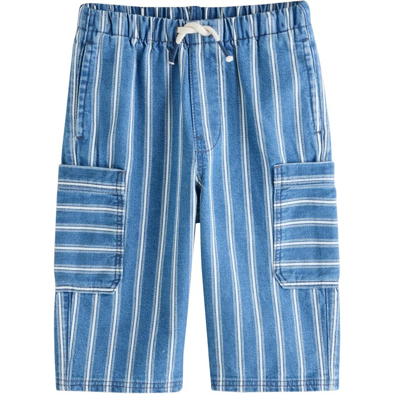 Next Nohavice modrá / biela 66731670