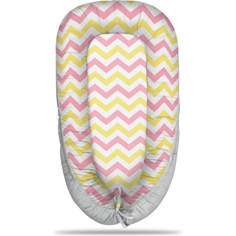 Sablio Hniezdočko pre bábätko Ružové a žlté klikiháky 65114027