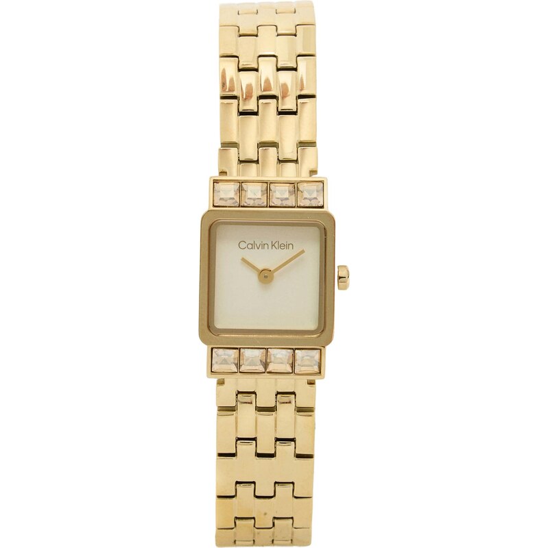 Calvin Klein Analógové hodinky Poise nebielená / zlatá 66731937