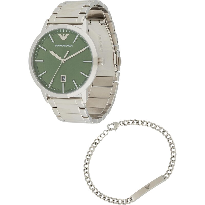 Emporio Armani Analógové hodinky strieborná 66731953