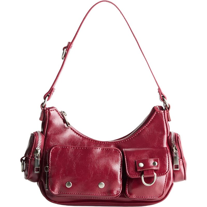 Bershka Kabelka na rameno krvavo červená 66731965