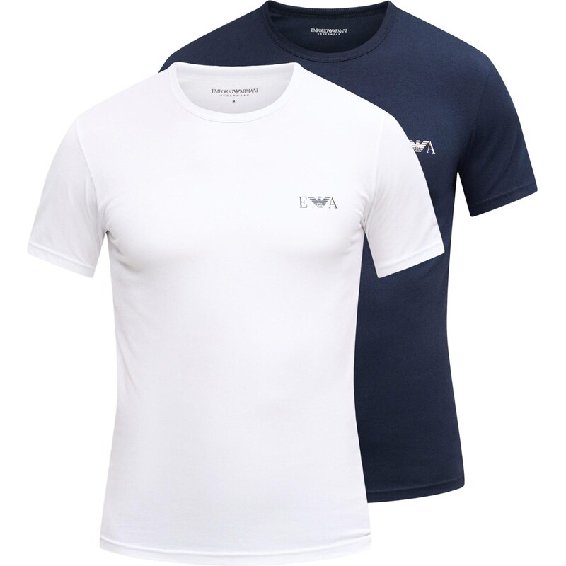 Emporio Armani Tielko námornícka modrá / biela 66732044