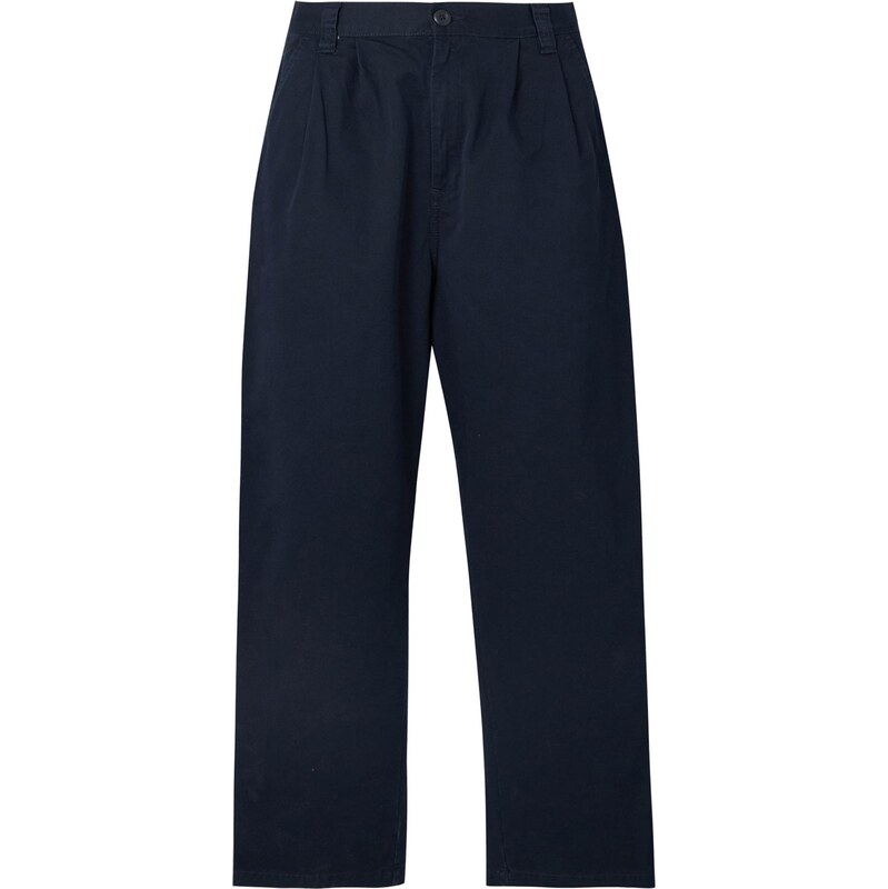 Carhartt WIP Plisované nohavice Merrick tmavomodrá 66732062