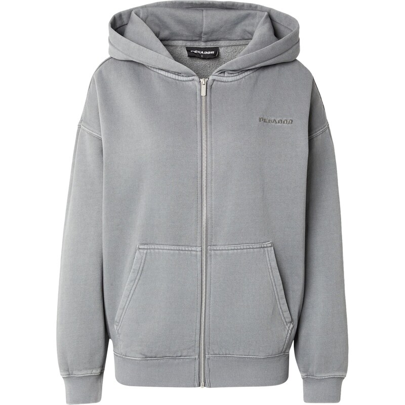 Pegador Tepláková bunda CLARITA sivá 66733053