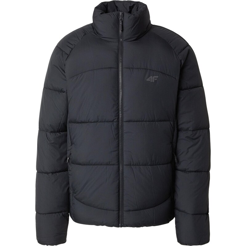 4F Outdoorová bunda čierna 66733105
