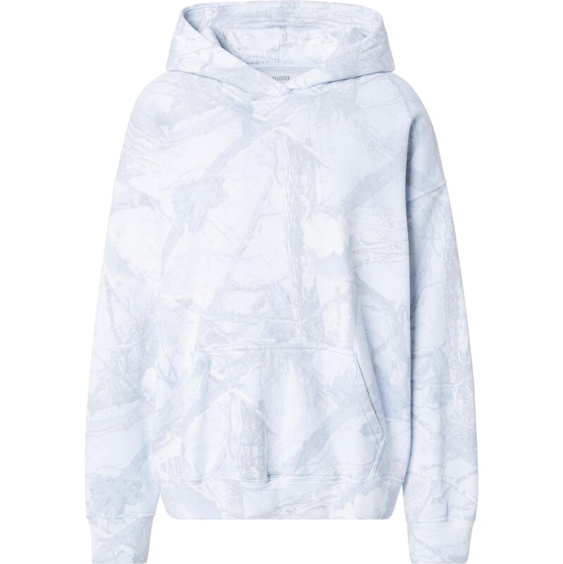 HOLLISTER Mikina svetlomodrá / biela 66733119