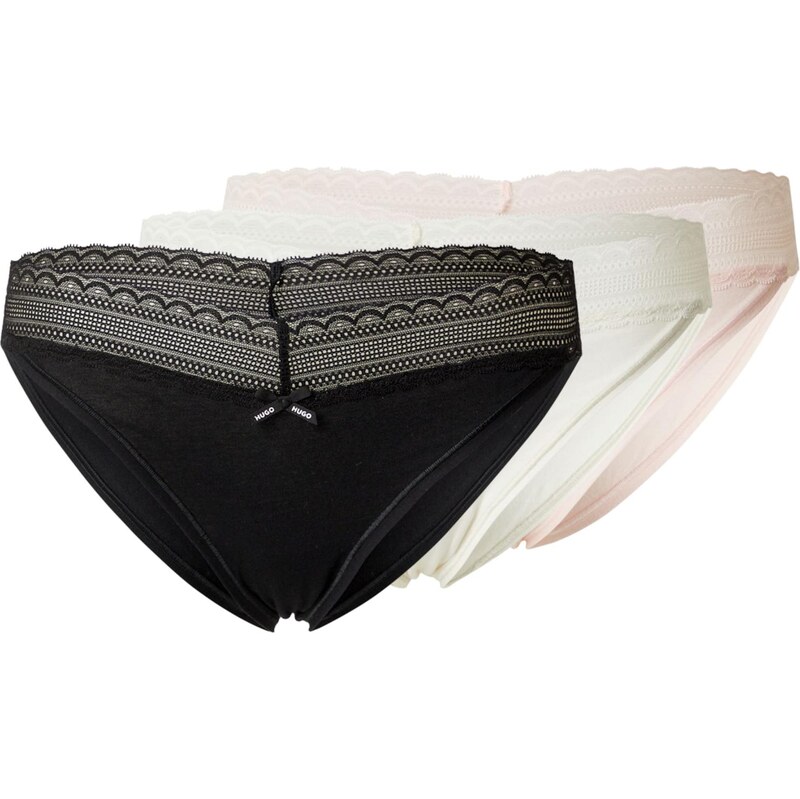 HUGO Nohavičky béžová / telová / biela 66733117