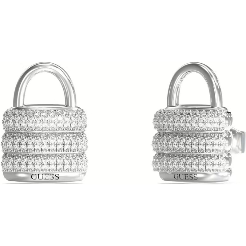 Guess Trblietavé oceľové náušnice Guess My Secret JUBE05419JWRHT/U 66735274