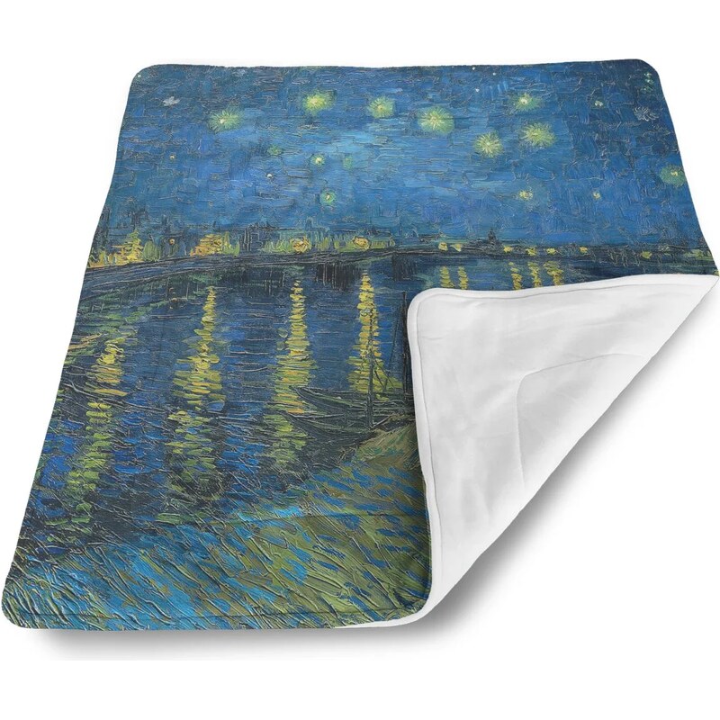 Sablio Deka pre bábätko Hviezdna noc nad Rhônou - Vincent van Gogh 62633552