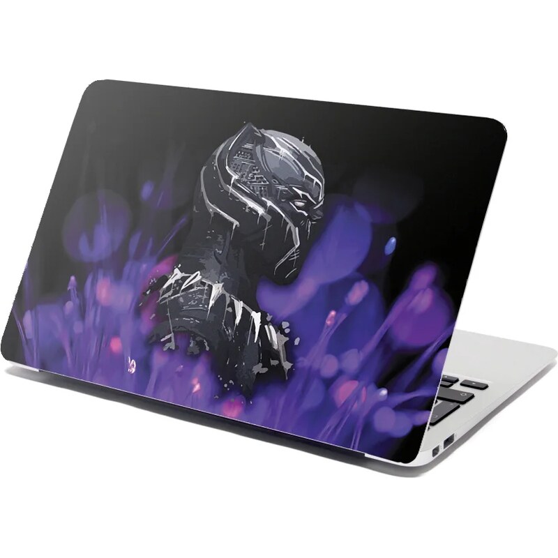 Sablio Samolepka na notebook BLACK PANTHER Fialová luminiscencia 65112613