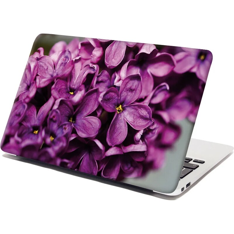 Sablio Samolepka na notebook Fialové kvety 65098802