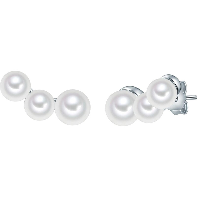 Valero Pearls Náušnice strieborná / perlovo biela 66738376