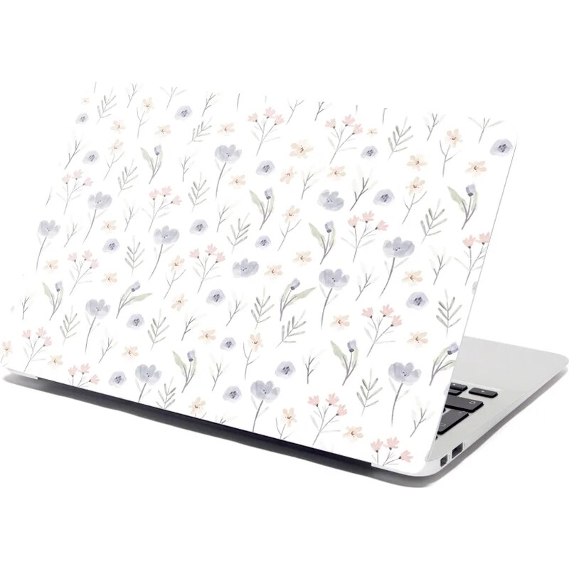 Sablio Samolepka na notebook Jemné kvety 65113468