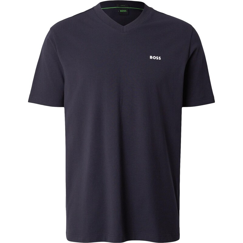 BOSS Tričko námornícka modrá / biela 66738414