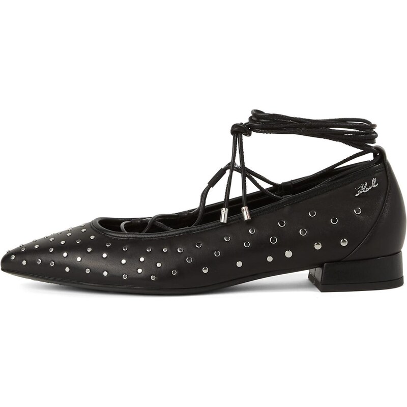 Karl Lagerfeld Baleríny čierna 66738569